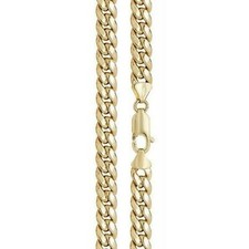 Yellow Gold Cuban Curb Chain