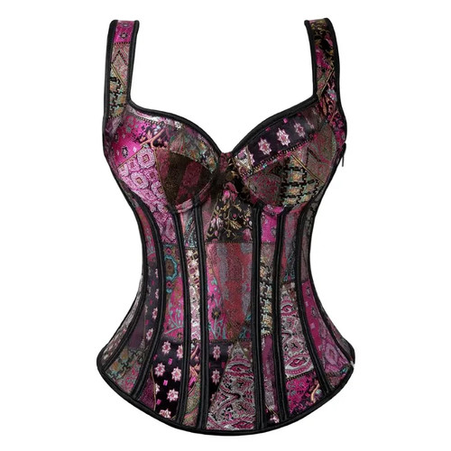 Ladies lace corset - up, bustier