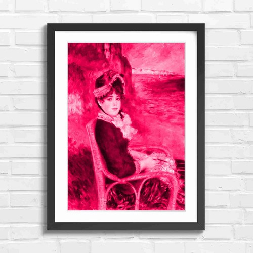 Impressionist girl yacht - impressionist, in