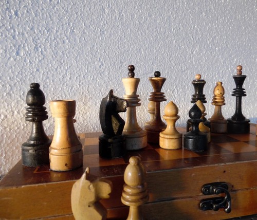 Vintage soviet russian wooden - russian,