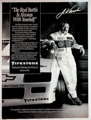 Firestone joe varde racing - firestone,