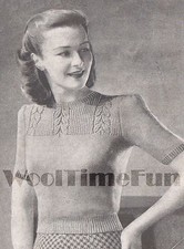 Vintage Knitting Pattern