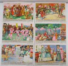 Liebig Cards Set of 6 Old