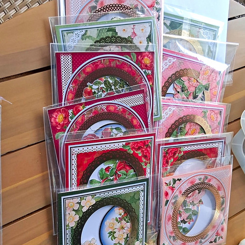 Floral folded decoupage - floral,