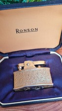 Boxed Gold Plated RONSON