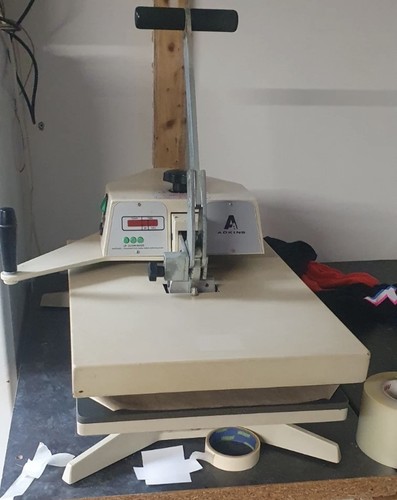 Adkins swing heat press manual - adkins,