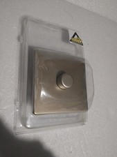 Hawk (Or LightHAWK) Brand Dimmer Switch 2 Way Push Button Metal  Golden Colour