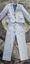H&M Boys Smart Suit Pale Blue 4-5 Years