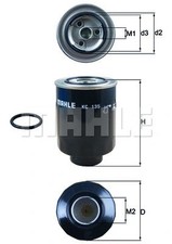 FUEL FILTER FITS: TOYOTA LAND