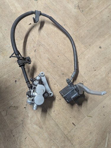 Front brake caliper and - front,