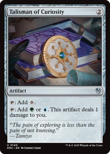 Talisman curiosity mtg - talisman, of