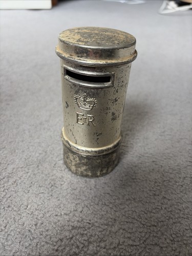 Vintage very heavy post box - heavy,