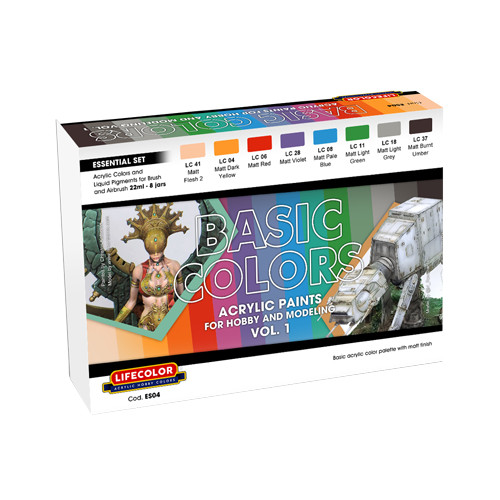 Lifecolor essential basic - lifecolor,