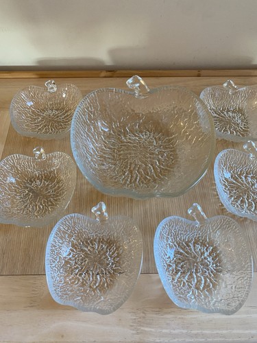 Vintage apple shaped glass - vintage,