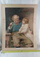 Large Antique Print  Pears