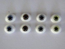 Glass Eyes 8 mm for Antique or