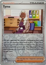 190/191 TYME REVERSE HOLO SURGING SPARKS POKEMON CARD