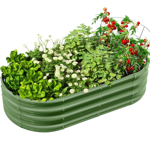 Garden metal raised vegetable - garden,