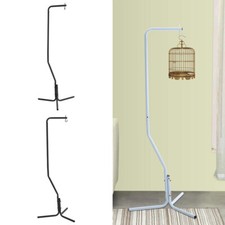 Metal iron bird cage - bird, stand