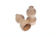 Wooden Curtain pole Finials
