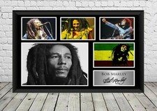 Bob Marley Signed Photo Print