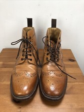 Loake 1880 'Burford'  Brogue Boots Size 9 Uk
