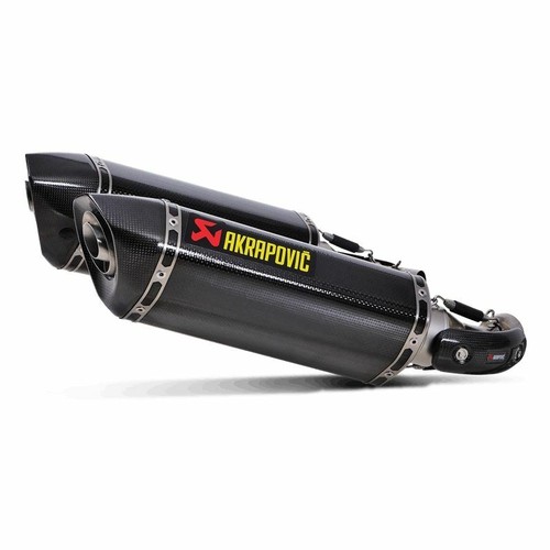 Akrapovic exhaust carbon black - akrapovic,