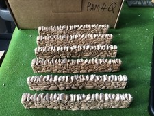 1/35 Scale Large Field Stone Wall Kit 6 Pcs painted  diarama diorama PAM4Q