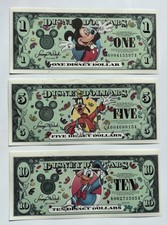2000 Series AA DISNEY DOLLARS