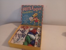 Vintage beetle drive family game In Box 1960’s