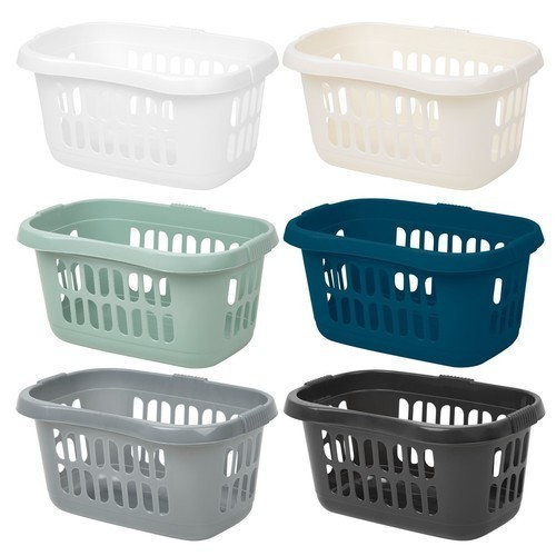 Plastic laundry basket - basket, hipster