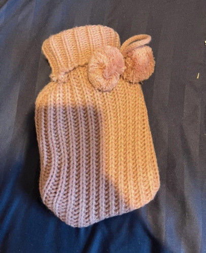 Pink knitted hot - knitted,