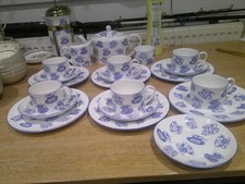 Royal Grafton China Blue Tea