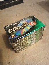 5 PACK - TDK CDing 2 C90
