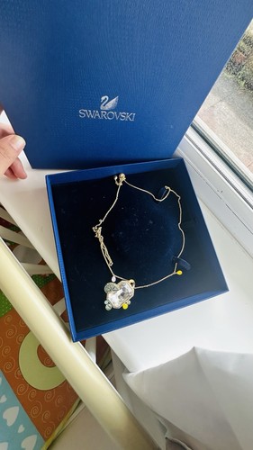 Swarovski gold cable chain - gold,
