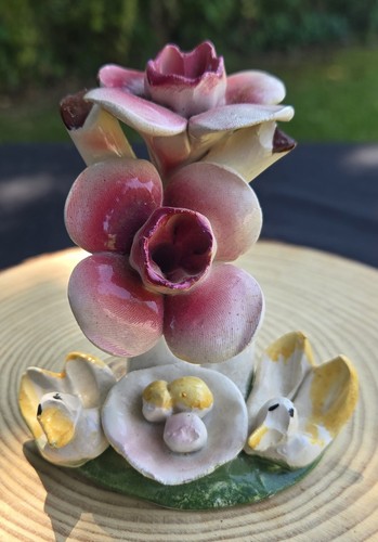Vintage capodimonte flower - vintage,