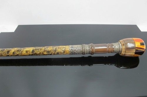 Natural horn snakeskin - horn,