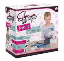 Sew Amazing Textile Sewing Machine Arts & Crafts Station Set Ideal gift set