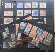 Selection chile stamps - a,