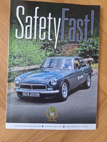 Owners club safety fast - mg,