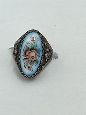 Vintage Unique Russian Enamel