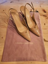 CAMILLA ELPHICK LUCIA SLINGBACK KITTEN HEELS SHOES - UK 7 EU 40! NEW WITHOUT BOX