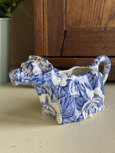 Vintage burleigh cow creamer - burleigh,