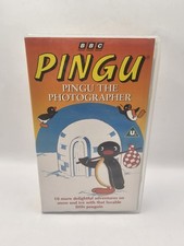 Pingu The Photographer VHS -