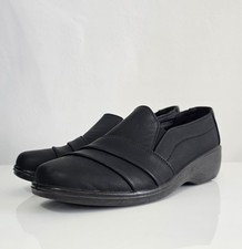Womens Softlites Black Slip-On