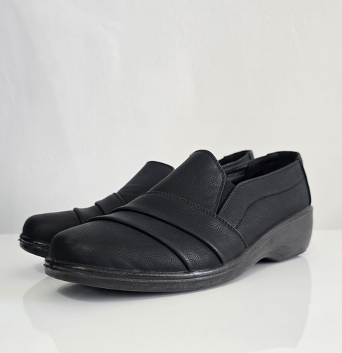 Womens softlites black slip - black, slip-on