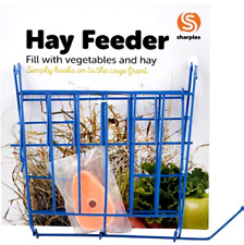 SHARPLES HAY FEEDER : Small Animal Veg, Straw, Food Holder Rabbit Guinea Feeding