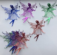 Intricate Large Fairy & Wand Die Cuts; Mystical, Mythical - Assorted sets of 8