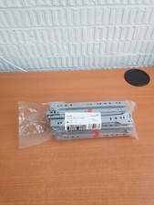 Emuca Drawer runners 250mm with partial extension  silver grey colour set of 10