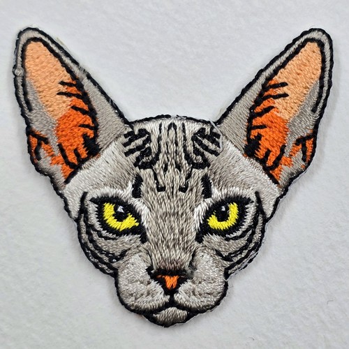 Sphynx cat embroidered - sphynx,